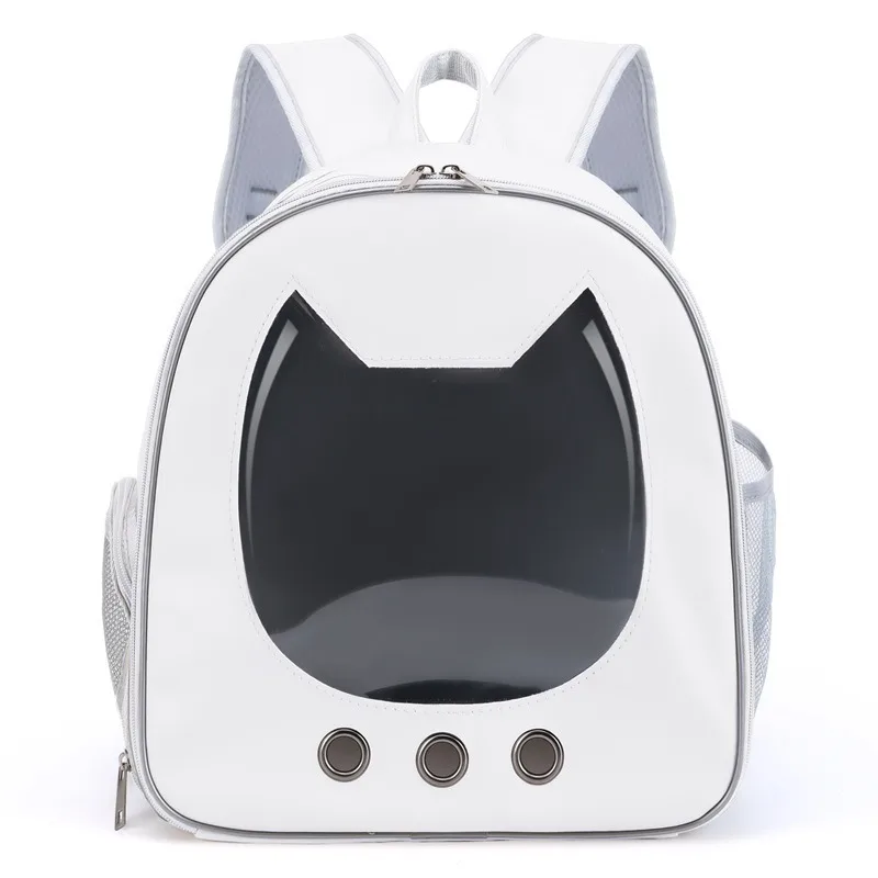 Heimtierbedarf, Katzen-Tragetasche, Pu, Tragbar, Für Reisen, Outdoor, Rucksack Für Katzen, Kleine Hunde, Transparent, Atmungsaktiv, Umhängetasche Heimtierbedarf, Katzen-Tragetasche, Pu, Tragbar, Für Reisen, Outdoor, Rucksack Für Katzen, Kleine Hunde, Transparent, Atmungsaktiv, Umhängetasche - Image 8