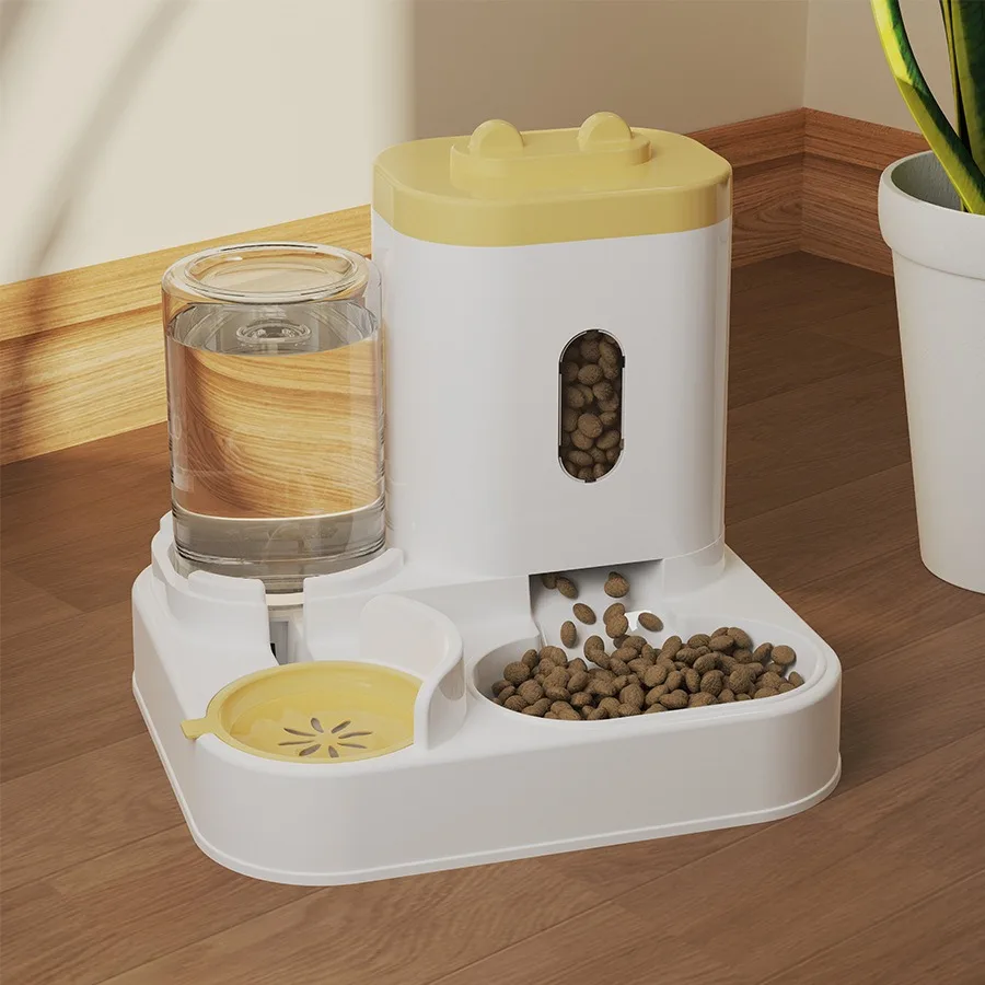 Automatischer Katzenfutterautomat Hundefutterschüssel Auto-Wasserspender Große Kapazität Tierfutter-Aufbewahrungsspender Kätzchen-Welpen-Zubehör Automatischer Katzenfutterautomat Hundefutterschüssel Auto-Wasserspender Große Kapazität Tierfutter-Aufbewahrungsspender Kätzchen-Welpen-Zubehör - Image 10