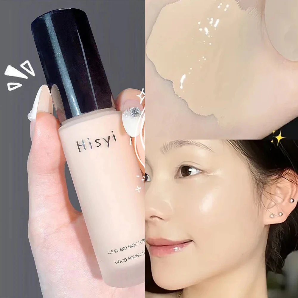 Flüssige Foundation, Hohe Deckkraft, Make-Up-Basis, Langlebiger Concealer, Bb-Creme, Wasserfest, Ölkontrollierend, Gesichtsgrundierung, Make-Up-Kosmetik Flüssige Foundation, Hohe Deckkraft, Make-Up-Basis, Langlebiger Concealer, Bb-Creme, Wasserfest, Ölkontrollierend, Gesichtsgrundierung, Make-Up-Kosmetik - Image 3