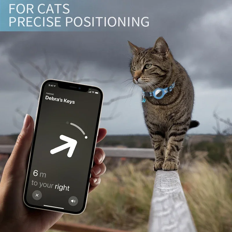 Katzen-Gps-Tracker-Halsband, Wasserdicht, Anti-Verlust-Haustier-Tracker, Bluetooth-Locator Für Haustiere, Leichtes Intelligentes Halsband Für Sichere Haustier-Tracking Katzen-Gps-Tracker-Halsband, Wasserdicht, Anti-Verlust-Haustier-Tracker, Bluetooth-Locator Für Haustiere, Leichtes Intelligentes Halsband Für Sichere Haustier-Tracking