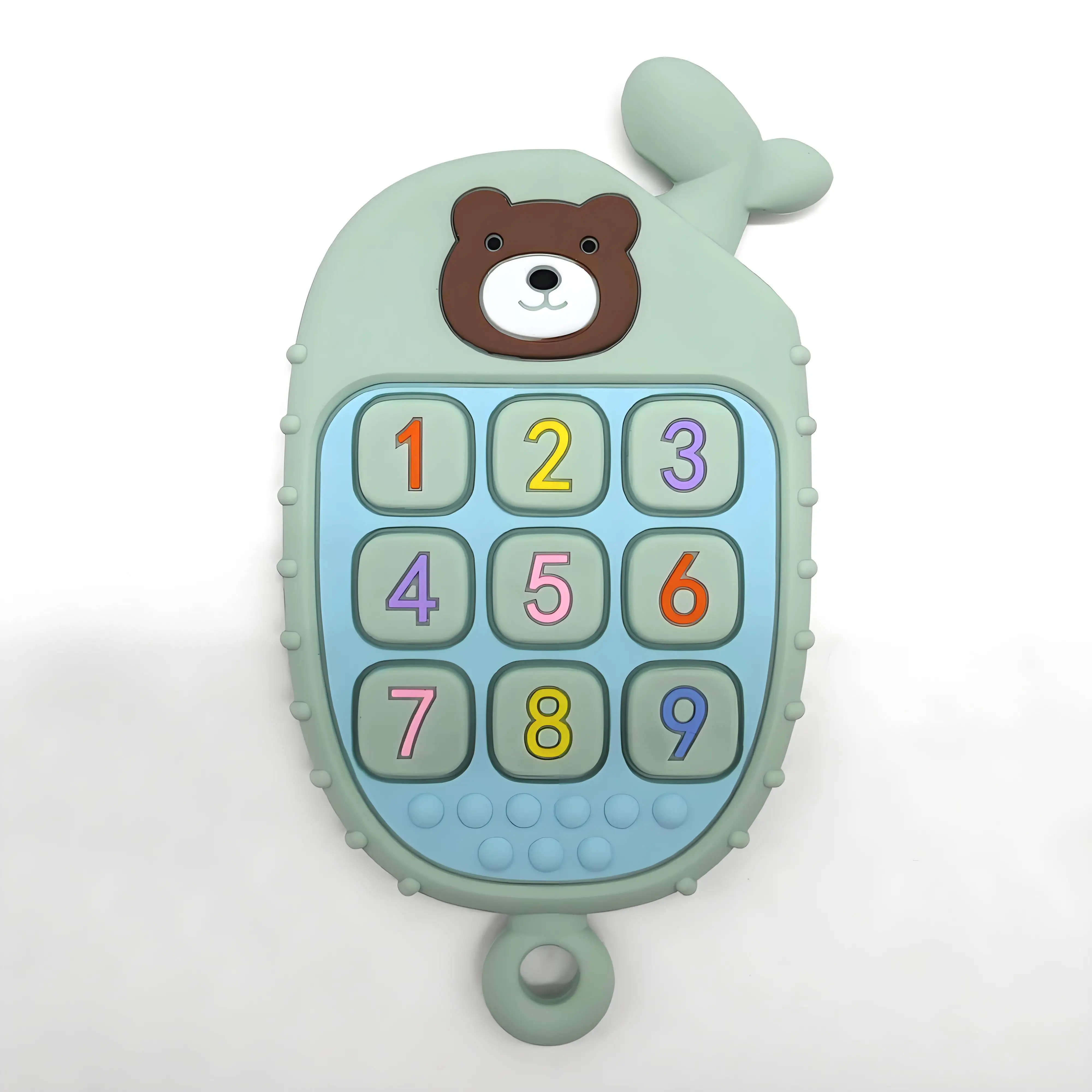 Montessori Baby Silicone Teether Toys Toddler Remote Control Boys Girls Gift Sensory Toys Montessori Baby Silicone Teether Toys Toddler Remote Control Boys Girls Gift Sensory Toys - Image 12