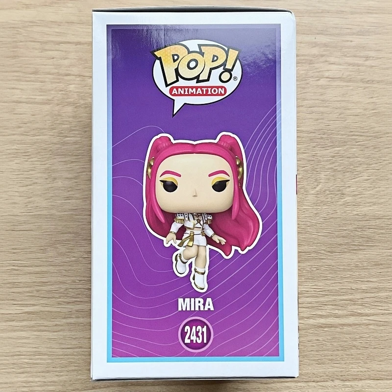 Funko Pop! Huntr/X K-Pop Dämonenjäger Mira # 2431 Original Vinyl-Figur Anime Sammlerstück Modell Desktop-Ornament Geschenk Für Fans Funko Pop! Huntr/X K-Pop Dämonenjäger Mira # 2431 Original Vinyl-Figur Anime Sammlerstück Modell Desktop-Ornament Geschenk Für Fans - Image 2