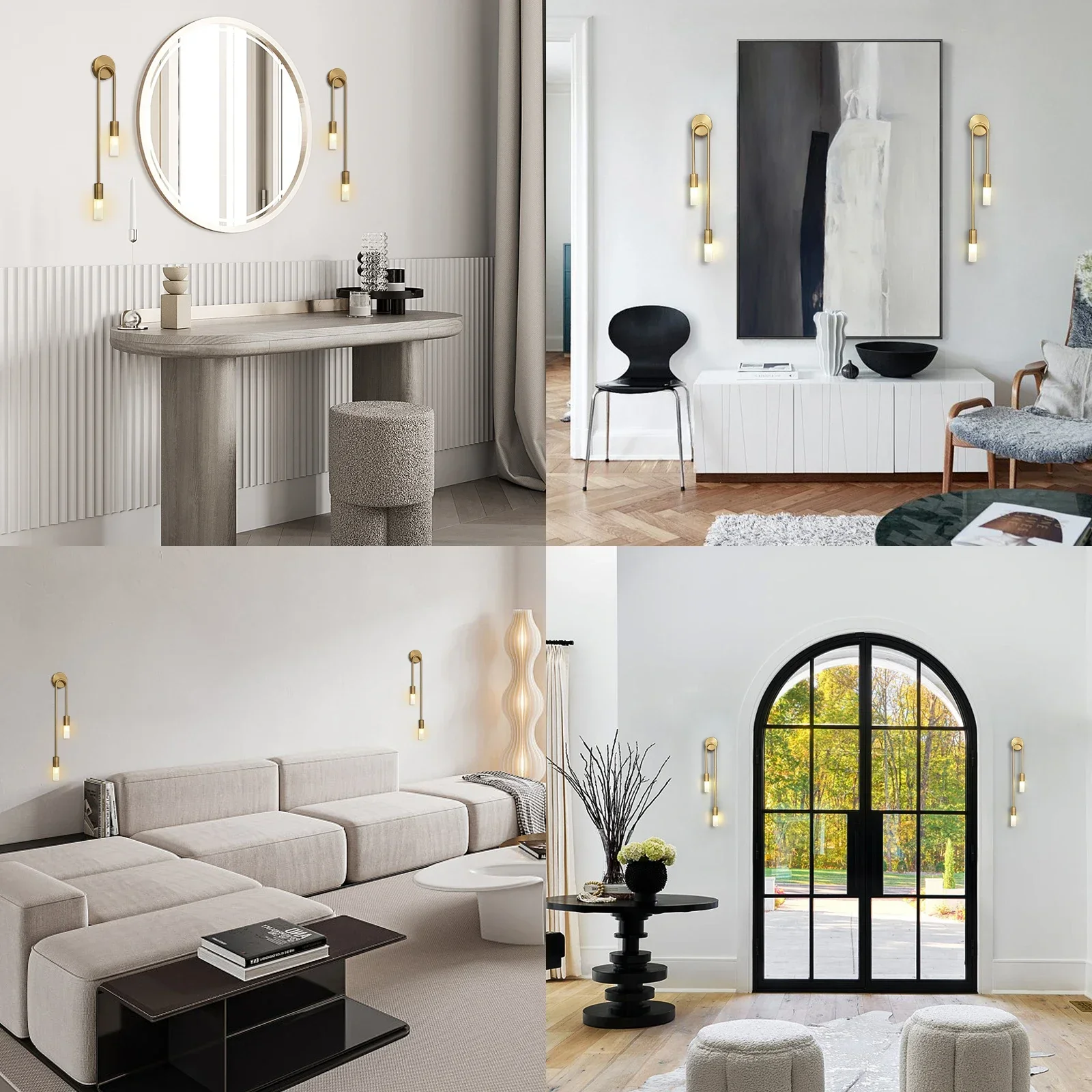 Moderne Led-Wandleuchte Gold Nordische Lange Streifen-Wandlampen Für Wohnzimmer Schlafzimmer Badezimmer Flur Korridor Hintergrund Innendekoration Moderne Led-Wandleuchte Gold Nordische Lange Streifen-Wandlampen Für Wohnzimmer Schlafzimmer Badezimmer Flur Korridor Hintergrund Innendekoration - Image 5