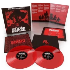 The Music of Transparent Glue 2LP Vinyl Schwarze Vinylplatten und rote Vinylplatten
