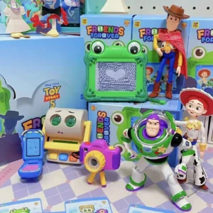 Neue TOPTOY Toy Story 5 Forever Friends Blind Box Actionfiguren Buzz Lightyear Jessie Woody Puppe Niedliche Anime Mystery Box Spielzeug Geschenk