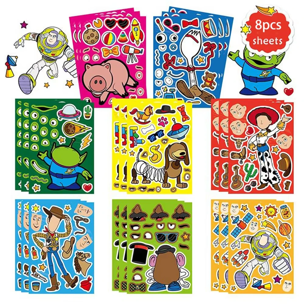 Toy Story Geburtstagsparty-Zubehör Partygeschenke Cartoon-Geschenke Schlüsselanhänger Klatscharmbänder Stempel Abzeichen Luftballons Partyzubehör Geschenke Toy Story Geburtstagsparty-Zubehör Partygeschenke Cartoon-Geschenke Schlüsselanhänger Klatscharmbänder Stempel Abzeichen Luftballons Partyzubehör Geschenke - Image 20