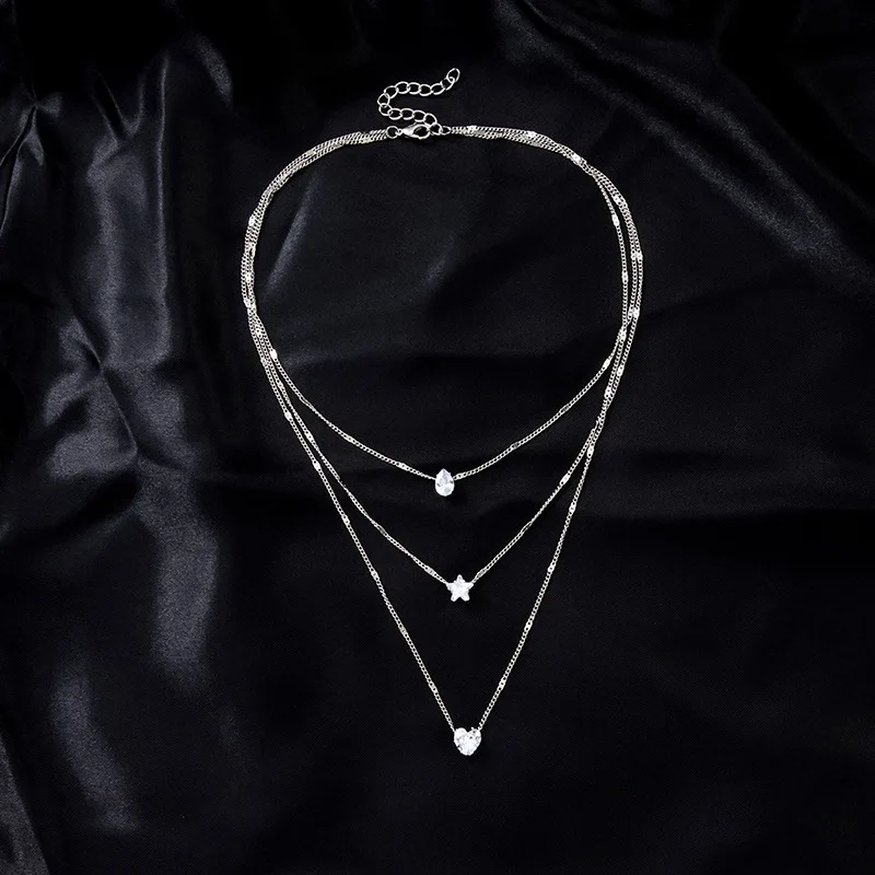 Mode Imitation Perlen Halskette Für Frauen Gold &Amp; Silber Farbe Einstellbare Kette Halsband Mädchen Einfache Partei Schmuck Zubehör Mode Imitation Perlen Halskette Für Frauen Gold &Amp; Silber Farbe Einstellbare Kette Halsband Mädchen Einfache Partei Schmuck Zubehör - Image 9