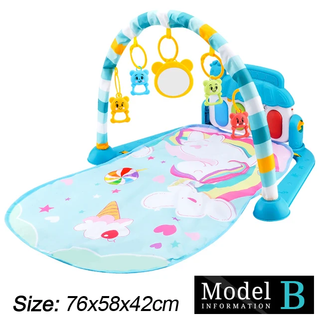 Baby Fitness Stand Music Play Gym Activity Toys Newborn Piano Crawling Blanket Pedal Game Pad Early Education 0-36 Months Gifts Baby Fitness Stand Music Play Gym Activity Toys Newborn Piano Crawling Blanket Pedal Game Pad Early Education 0-36 Months Gifts - Image 8