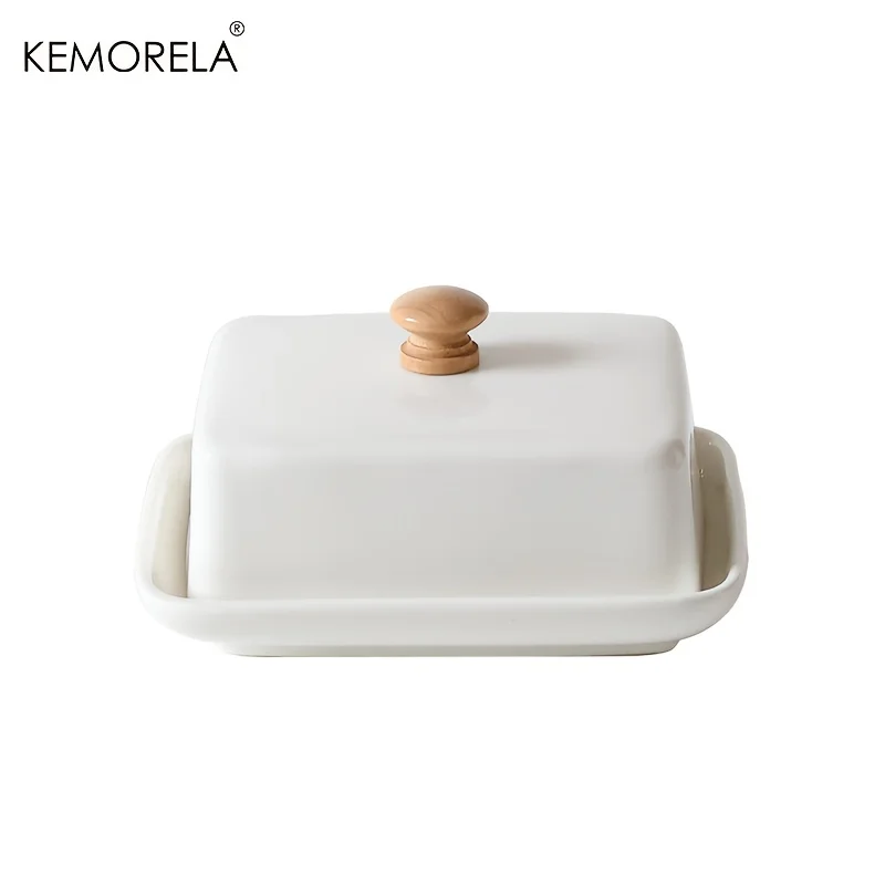 Keramik-Butterdose Mit Deckel, Rechteckige, Verschließbare Käseaufbewahrungsbox, Hochwertig Und Elegant Für Küche &Amp; Restaurant. Keramik-Butterdose Mit Deckel, Rechteckige, Verschließbare Käseaufbewahrungsbox, Hochwertig Und Elegant Für Küche &Amp; Restaurant. - Image 7