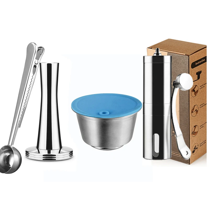 Nachfüllbar Für Dolce Gusto Kapsel Silikonhülle Edelstahl Metall Dolci Gusto Kaffeemaschine Kaffeeschaufel Tamper I Cafilas Nachfüllbar Für Dolce Gusto Kapsel Silikonhülle Edelstahl Metall Dolci Gusto Kaffeemaschine Kaffeeschaufel Tamper I Cafilas - Image 5