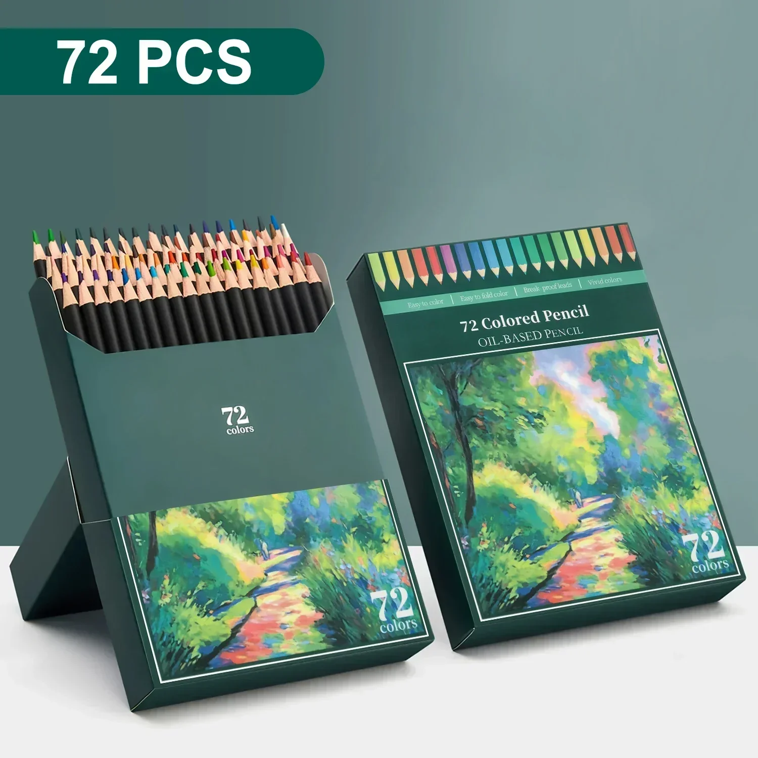 Aquarellbuntstifte Set – Weiche Mine Mit Lebendigen Farben Zum Ausmalen Und Zeichnen Für Erwachsene Aquarellbuntstifte Set – Weiche Mine Mit Lebendigen Farben Zum Ausmalen Und Zeichnen Für Erwachsene - Image 17