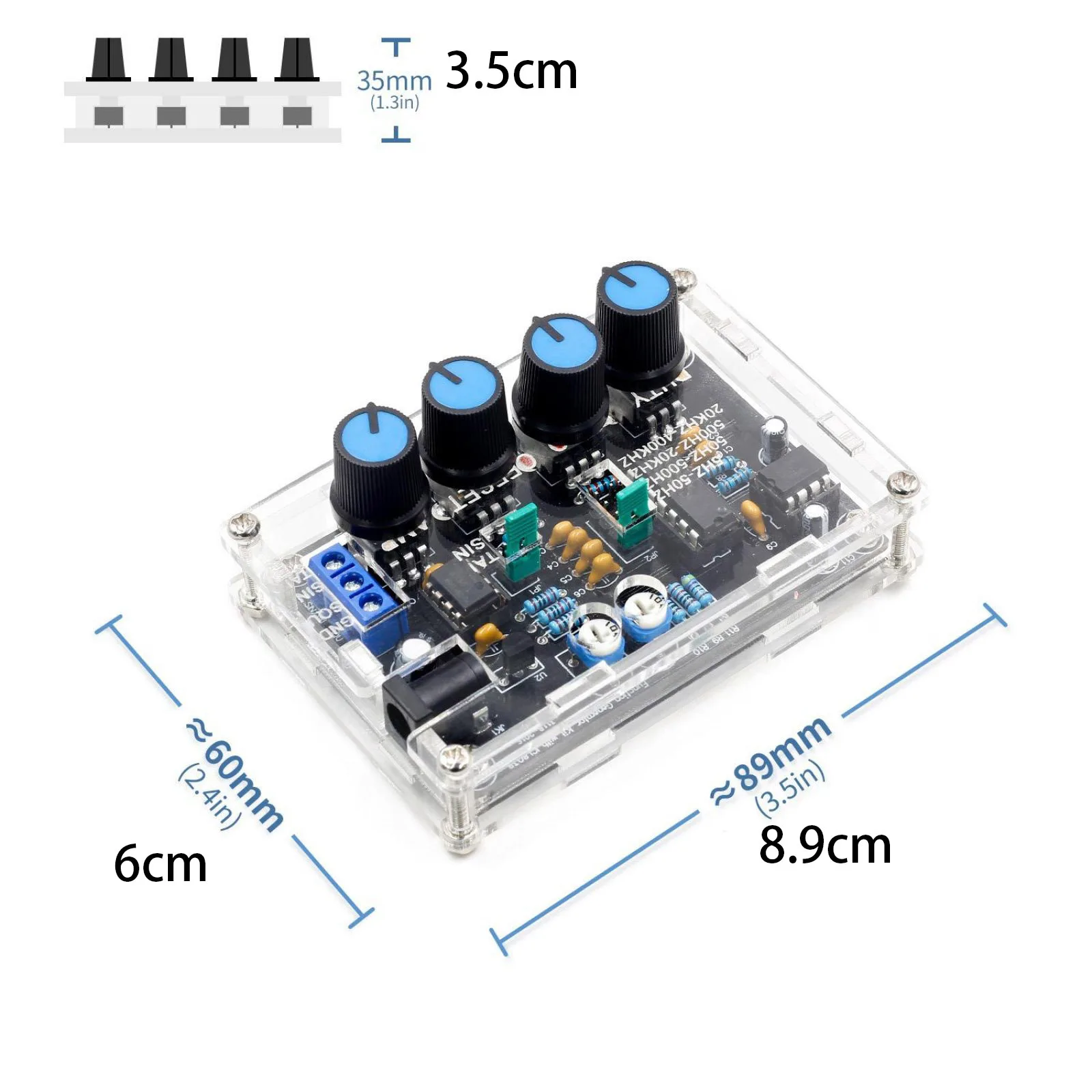 Icl8038 Signalgenerator Diy-Bausatz 5 Hz–400 Khz – 12 V Mehrwellen-Signalgenerator Für Elektronikexperimente, Schaltungsbau &Amp; Löten Icl8038 Signalgenerator Diy-Bausatz 5 Hz–400 Khz – 12 V Mehrwellen-Signalgenerator Für Elektronikexperimente, Schaltungsbau &Amp; Löten - Image 2