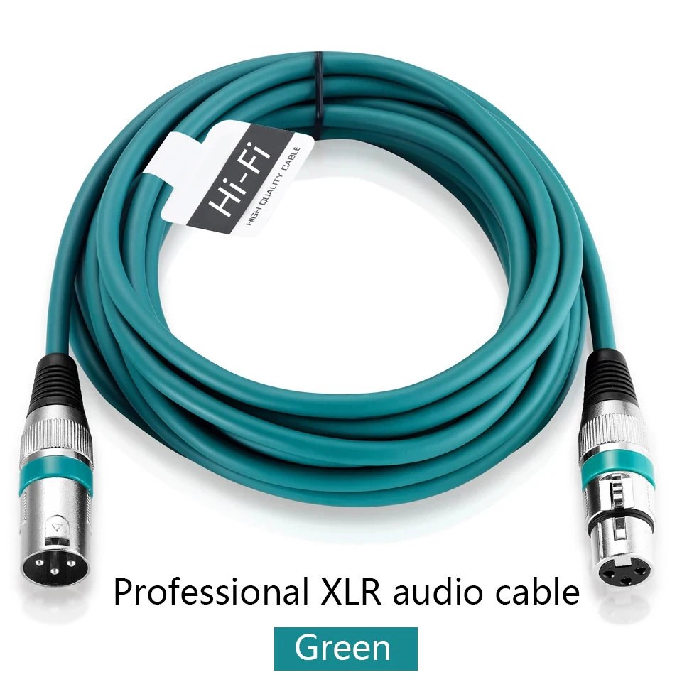 Xlr Männlich Zu Weiblich Kabel 3-Pin – Professionelles Verlängerungskabel Für Mikrofon, Mixer Und Lautsprecher Xlr Männlich Zu Weiblich Kabel 3-Pin – Professionelles Verlängerungskabel Für Mikrofon, Mixer Und Lautsprecher - Image 9