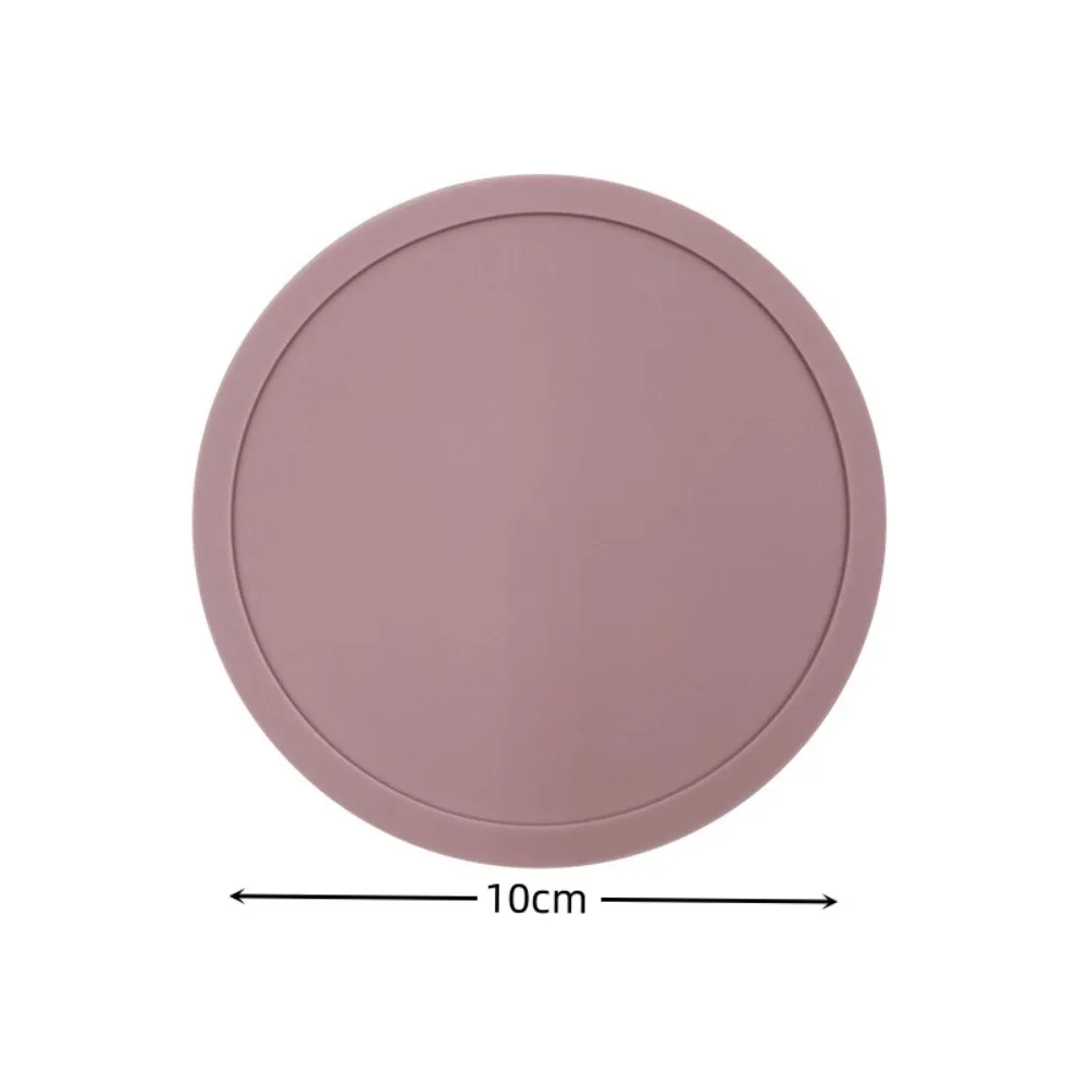 4 Stück Langlebige 10 Cm Tassenmatte, Schwarz, Runde Form, Silikon-Untersetzer, Hitzebeständig, Rutschfeste Oberfläche, Runde Kaffeetassen-Matte, Tischplatte 4 Stück Langlebige 10 Cm Tassenmatte, Schwarz, Runde Form, Silikon-Untersetzer, Hitzebeständig, Rutschfeste Oberfläche, Runde Kaffeetassen-Matte, Tischplatte - Image 5