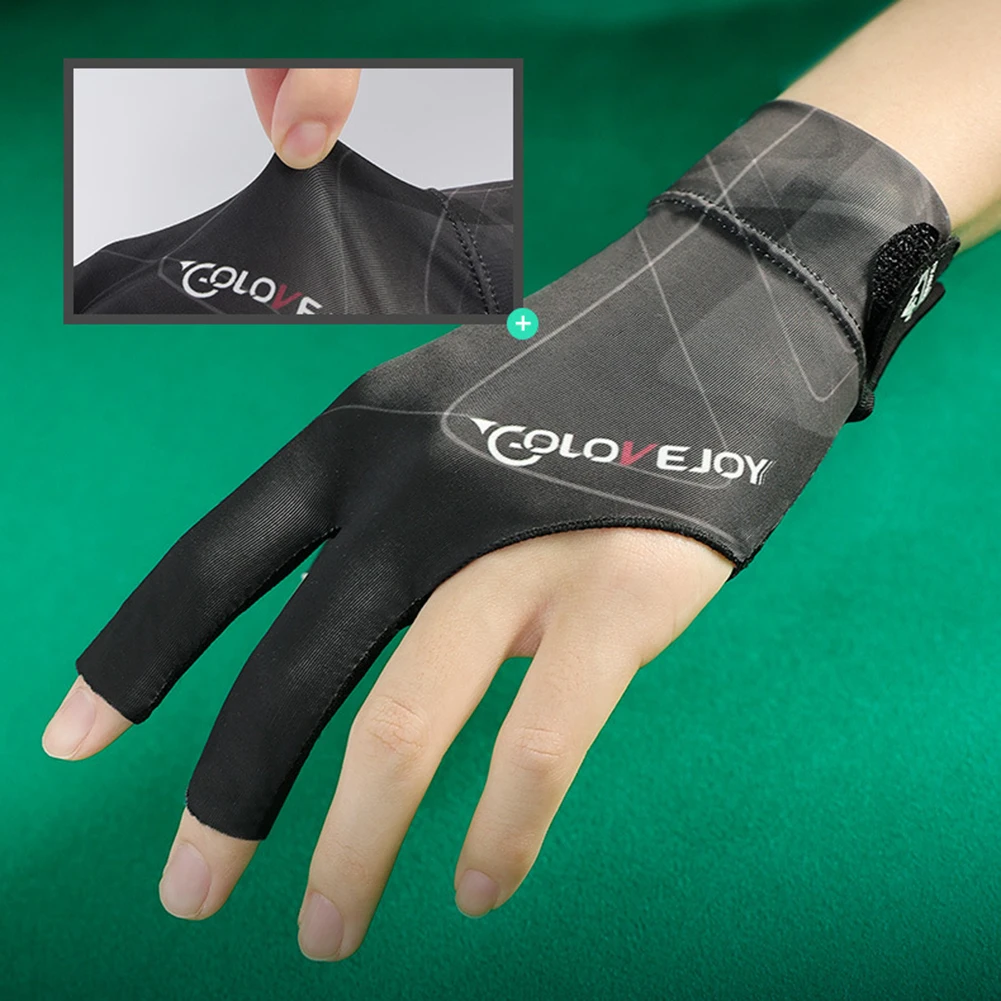1Pc Professional Billiards Gloves Anti-Slip Pool Shooters Open 3 Fingers Glove Billiard Gloves High Quality Billiard Accessories 1Pc Professional Billiards Gloves Anti-Slip Pool Shooters Open 3 Fingers Glove Billiard Gloves High Quality Billiard Accessories