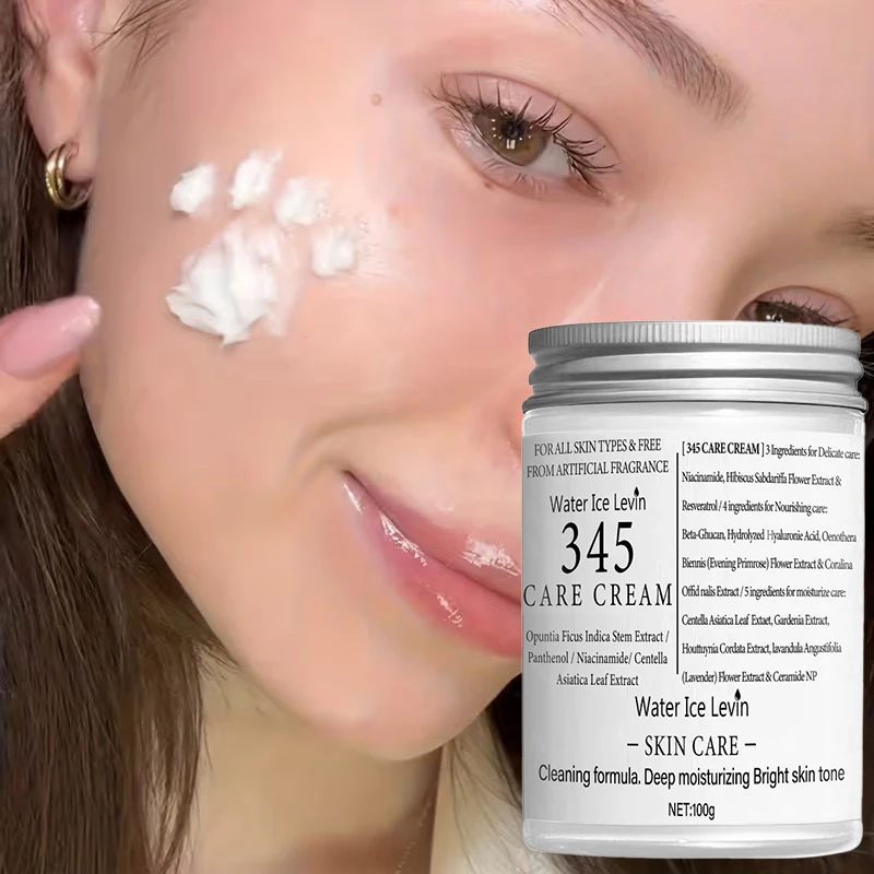 Brand 345 Face Cream Korean Skincare Skin-Softening Moisturize Facecream Gentle Repairing Suitable For Sensitive Skin Face Cream Brand 345 Face Cream Korean Skincare Skin-Softening Moisturize Facecream Gentle Repairing Suitable For Sensitive Skin Face Cream - Image 2