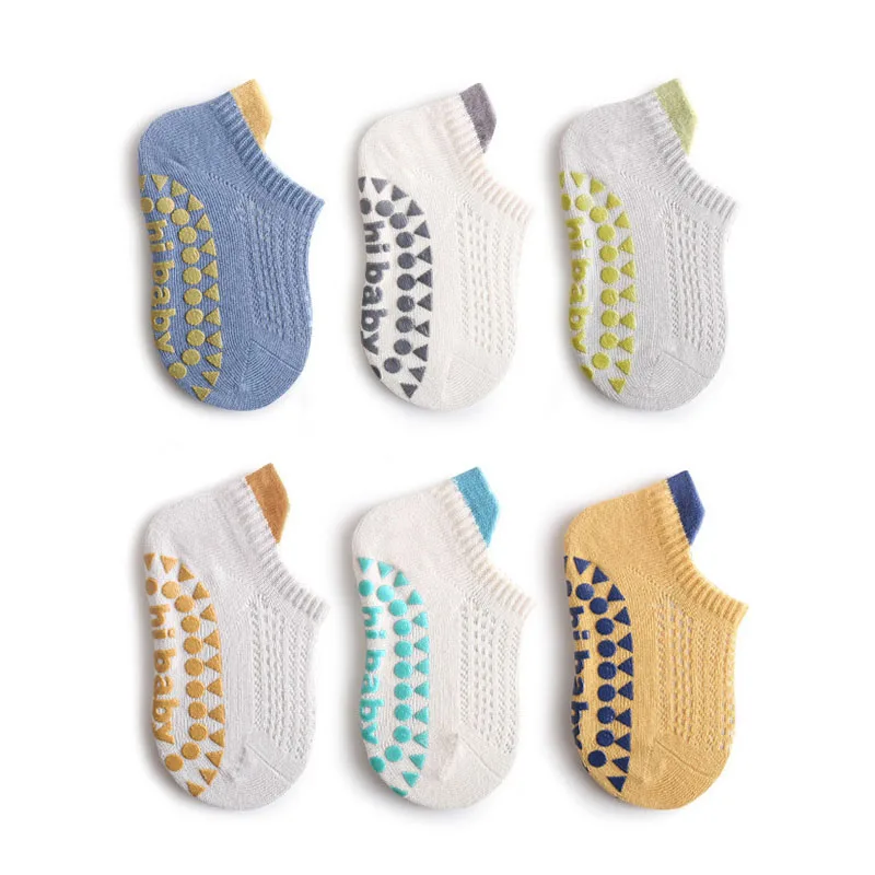 6 Pairs Baby Boys Girls Cotton Non-Slip Floor Socks Summer For Toddler Kids Indoor Activities Learn To Walk Ankle Socks 6 Pairs Baby Boys Girls Cotton Non-Slip Floor Socks Summer For Toddler Kids Indoor Activities Learn To Walk Ankle Socks - Image 7