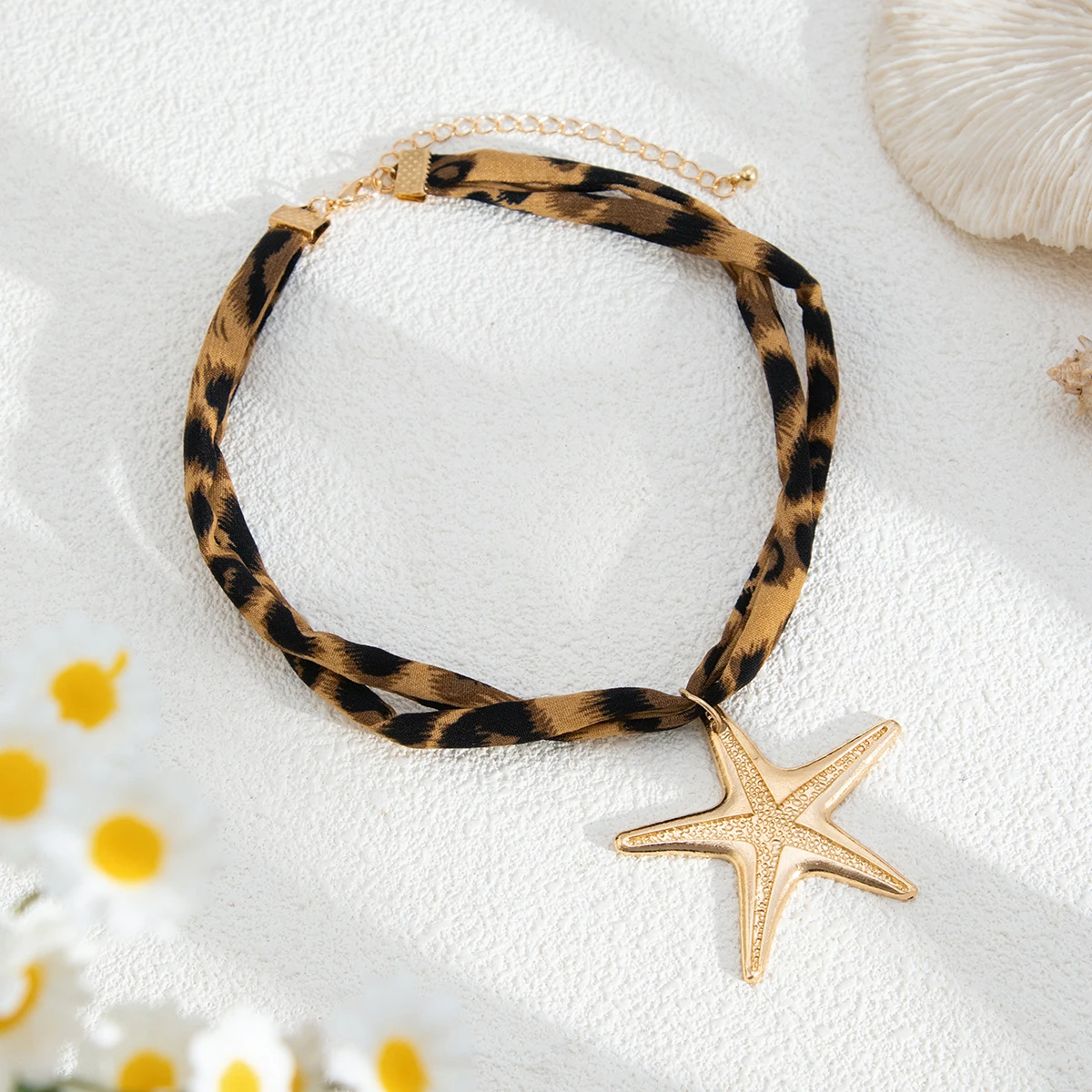 Ingesight.z Vintage Gold Farbe Seestern Anhänger Halsketten Frauen Böhmen Metall Conch Choker Halsketten Partei Schmuck Zubehör Ingesight.z Vintage Gold Farbe Seestern Anhänger Halsketten Frauen Böhmen Metall Conch Choker Halsketten Partei Schmuck Zubehör - Image 6