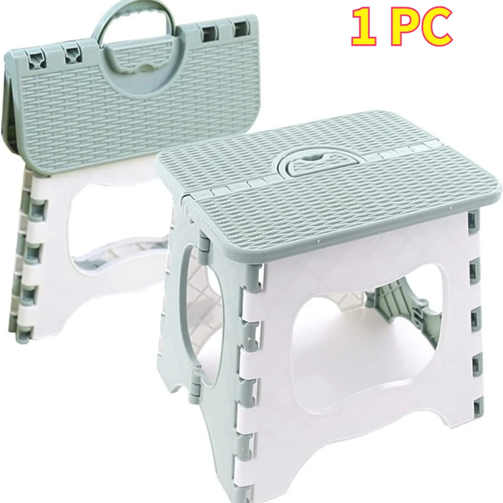Foldable Step Stool – 300 Lb Capacity, Anti-Slip Treads &Amp; Reinforced Plastic For Kitchen, Bathroom &Amp; Home Foldable Step Stool – 300 Lb Capacity, Anti-Slip Treads &Amp; Reinforced Plastic For Kitchen, Bathroom &Amp; Home - Image 9