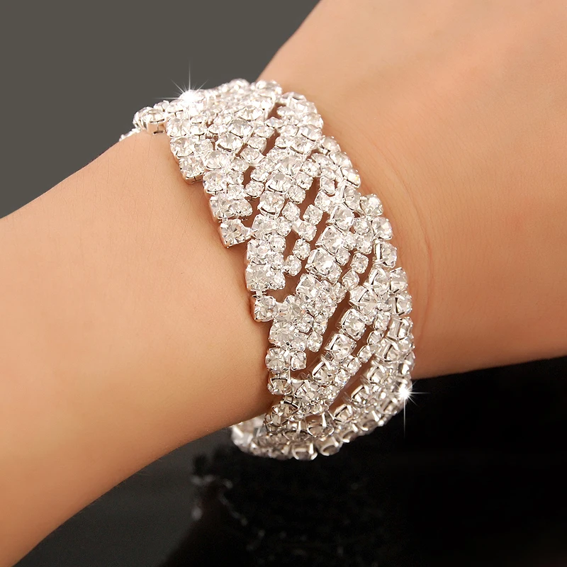 Neue Mode-Charm-Armbänder Aus 925Er Silber, Aaaaa-Zirkon-Kristall, Damen-Armband, Hochzeit, Verlobung, Luxus-Schmuck Neue Mode-Charm-Armbänder Aus 925Er Silber, Aaaaa-Zirkon-Kristall, Damen-Armband, Hochzeit, Verlobung, Luxus-Schmuck - Image 7
