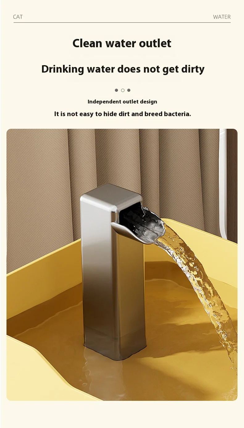 Cat Water Fountain Auto Filter Transparent Drinker Usb Anti-Dry Burning Recirculate Filtering Water Dispenser With Pump Cat Water Fountain Auto Filter Transparent Drinker Usb Anti-Dry Burning Recirculate Filtering Water Dispenser With Pump - Image 14