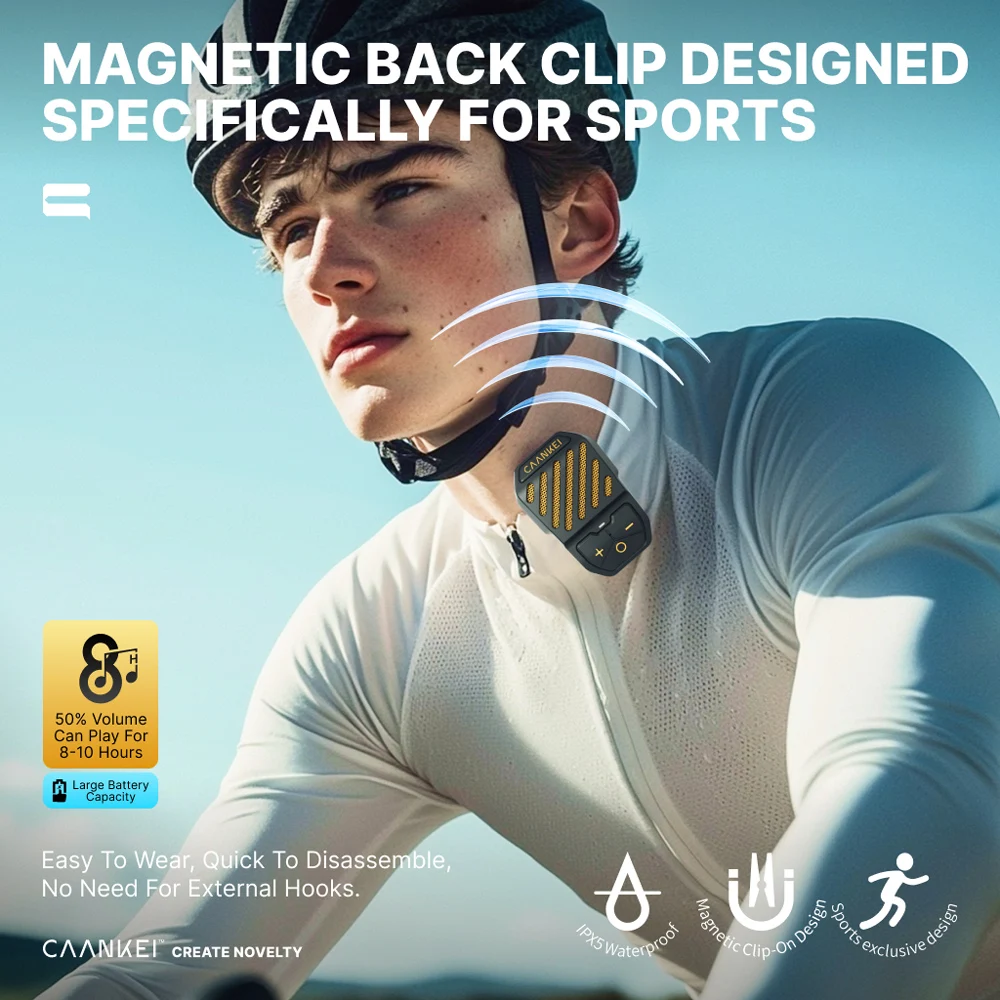 Tragbarer Bluetooth-Lautsprecher Für Outdoor – Ipx5 Wasserdicht, Bluetooth 5.3, Tws, Magnetclip Für Sport &Amp; Unterwegs Tragbarer Bluetooth-Lautsprecher Für Outdoor – Ipx5 Wasserdicht, Bluetooth 5.3, Tws, Magnetclip Für Sport &Amp; Unterwegs - Image 3