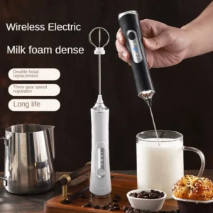 Elektrischer Handmixer, kleiner Milchaufschäumer, Eierschläger, tragbarer Kaffee-, Sahne- und Buttermixer, unverzichtbares Küchengerät