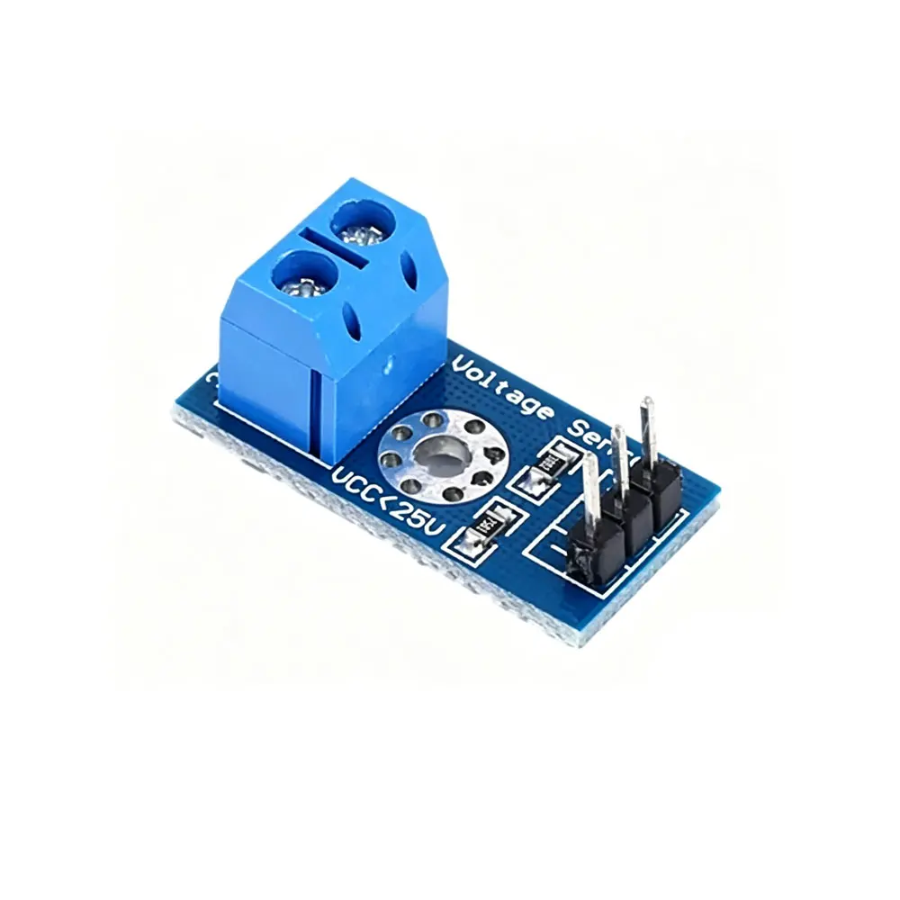 0–25-V-Spannungssensor-Modul Für Arduino – Elektronikbaustein Für Robotik, Diy-Projekte Und Gleichspannungsmessung Spannungssensor