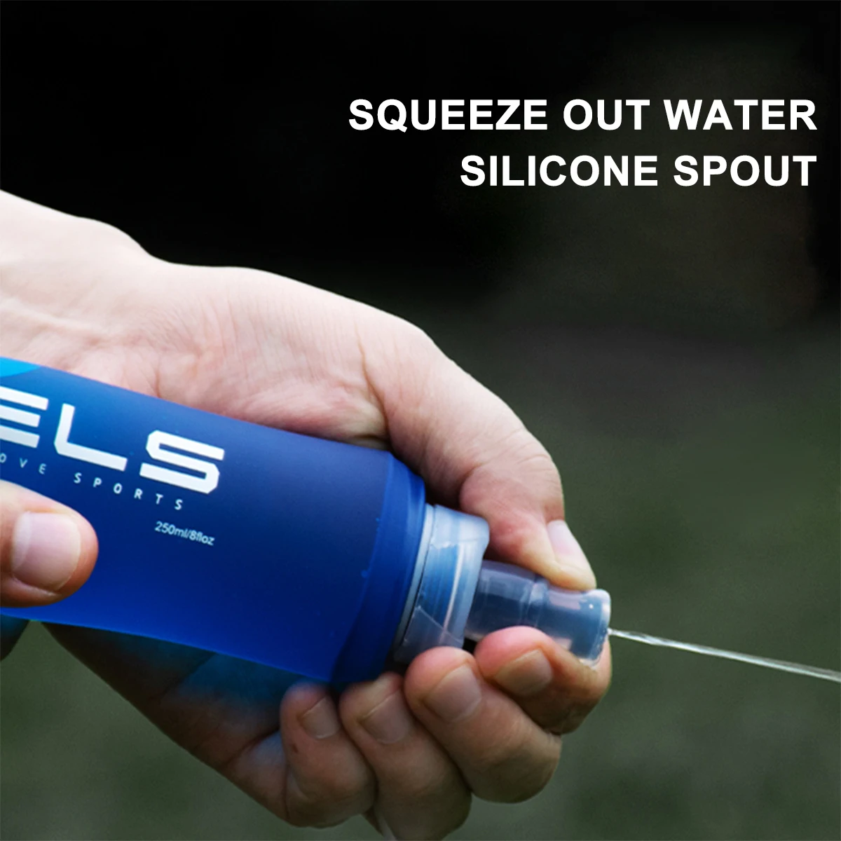 1Pc150Ml/250Ml/500Ml Outdoor Faltbare Silikon Biss Größe Wasser Flasche Laufen Camping Wandern Reise Bequeme Wasser Flasche 1Pc150Ml/250Ml/500Ml Outdoor Faltbare Silikon Biss Größe Wasser Flasche Laufen Camping Wandern Reise Bequeme Wasser Flasche - Image 6