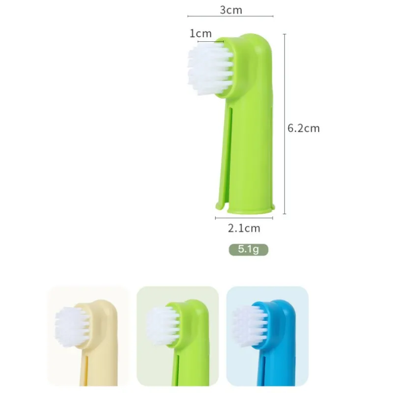 Hund Zahnbürste Set Haustier Zahnbürste 3Pcs Hund Zähne Reinigung Finger Hunde Zahnbürsten Anzug Mundpflege Katze Zahnbürste Pet Liefert Hund Zahnbürste Set Haustier Zahnbürste 3Pcs Hund Zähne Reinigung Finger Hunde Zahnbürsten Anzug Mundpflege Katze Zahnbürste Pet Liefert - Image 5