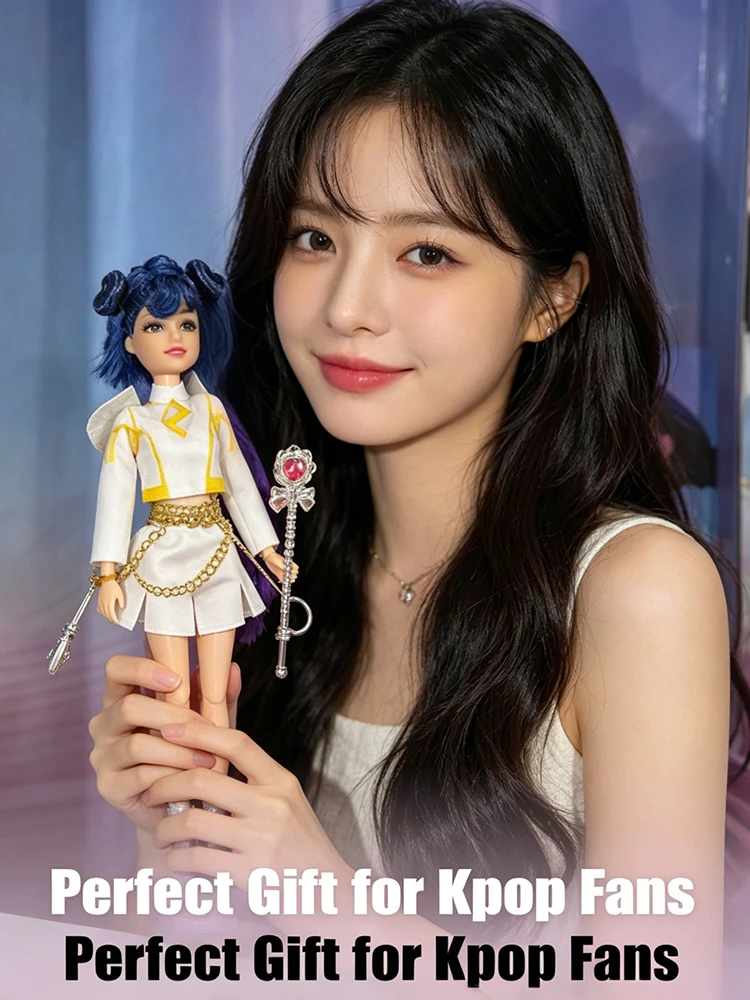 Heisser Verkauf 11-Teiliges Bewegliches Puppen-Set Diy Actionfiguren-Set Rumi Mira Zoey Anime-Film-Charaktere Sammlerstücke Geschenke Für Fans Heisser Verkauf 11-Teiliges Bewegliches Puppen-Set Diy Actionfiguren-Set Rumi Mira Zoey Anime-Film-Charaktere Sammlerstücke Geschenke Für Fans - Image 2