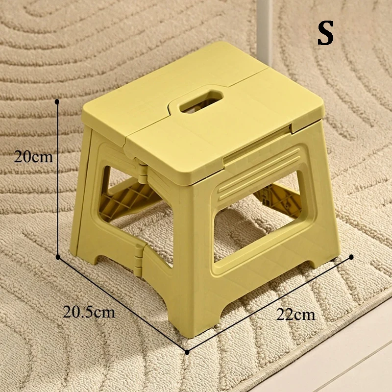 Folding Step Stool Lightweight Plastic Step Stool Foldable Step Stools Non Slip Folding Stools For Kitchen Bathroom Bedroom Folding Step Stool Lightweight Plastic Step Stool Foldable Step Stools Non Slip Folding Stools For Kitchen Bathroom Bedroom - Image 8