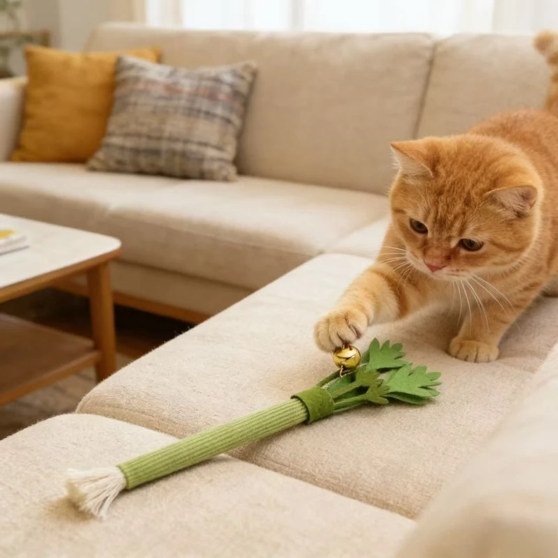 Katzenminze Kauspielzeug Für Zahnpflege Und Interaktives Spielen Katzenminze Kauspielzeug Für Zahnpflege Und Interaktives Spielen - Image 5