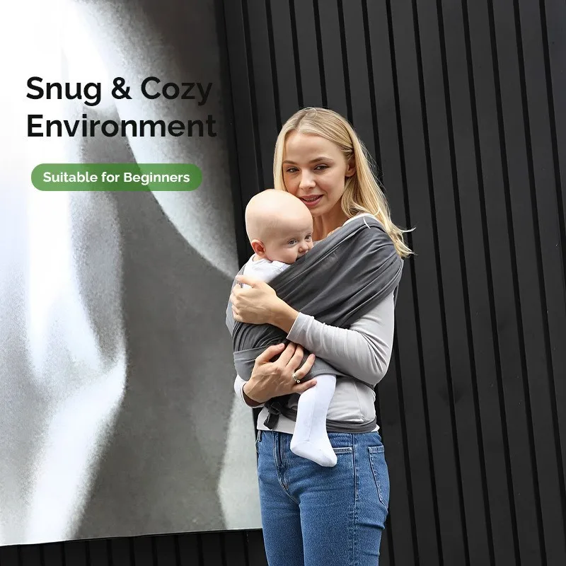 Pangdube Ergonomische Babytrage, Weiche Baumwolle, Känguru-Trage Für Neugeborene Bis 36 Monate, Bequeme Babytrage Vorne Pangdube Ergonomische Babytrage, Weiche Baumwolle, Känguru-Trage Für Neugeborene Bis 36 Monate, Bequeme Babytrage Vorne - Image 6
