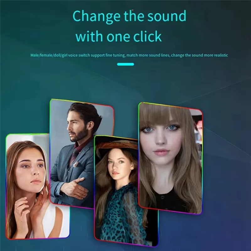 N91R-A9 Live-Soundkarte Mit Sprachwechsler – 11 Soundeffekte, Ktv-Modus &Amp; Stimmenwechsel Für Streaming, Karaoke &Amp; Audio N91R-A9 Live-Soundkarte Mit Sprachwechsler – 11 Soundeffekte, Ktv-Modus &Amp; Stimmenwechsel Für Streaming, Karaoke &Amp; Audio - Image 2