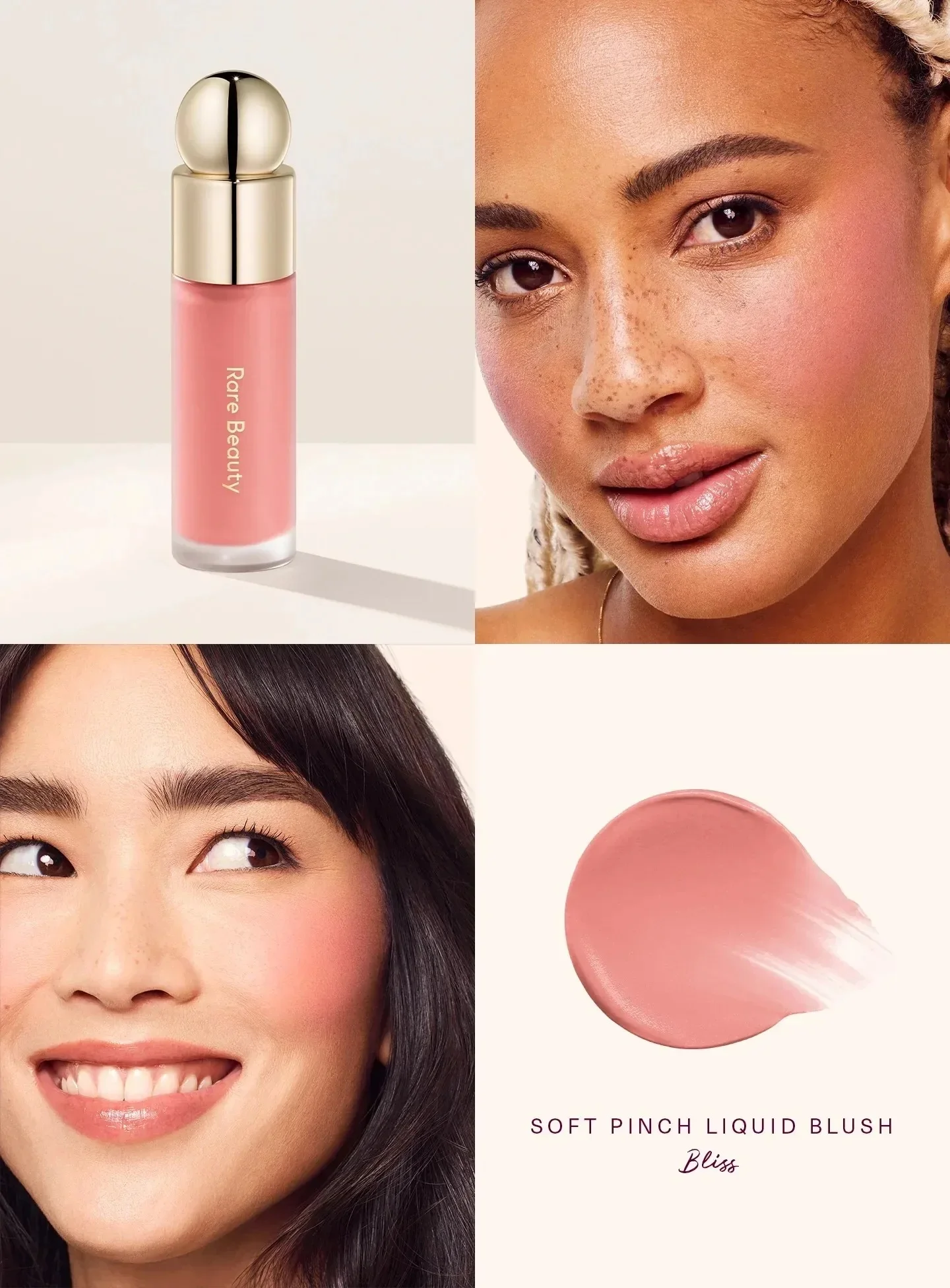 Rare Beauty Lipstick Blush Cream Grace Liquid Blush Waterproof Mositure Face Contour Shadow Blusher Liquid Blusher Plump Makeup Rare Beauty Lipstick Blush Cream Grace Liquid Blush Waterproof Mositure Face Contour Shadow Blusher Liquid Blusher Plump Makeup - Image 7