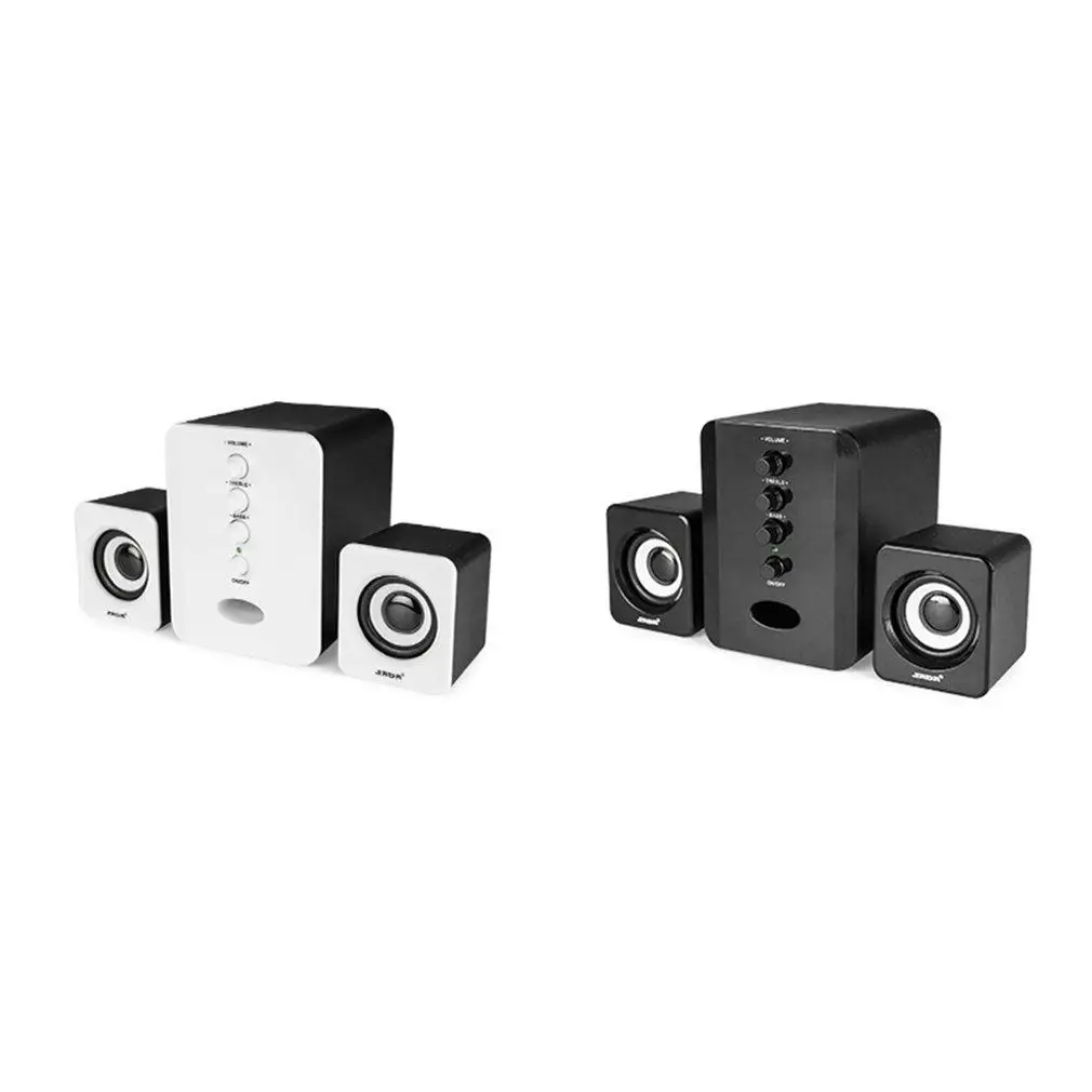 2.1 Pc-Lautsprecher Mit Bluetooth – Subwoofer, 3,5-Mm-Aux, Fm-Radio, Tf-Karte &Amp; Usb Für Musik Und Computer 2.1 Pc-Lautsprecher Mit Bluetooth – Subwoofer, 3,5-Mm-Aux, Fm-Radio, Tf-Karte &Amp; Usb Für Musik Und Computer - Image 3