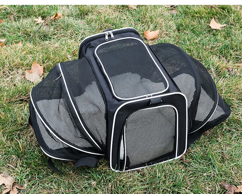 Pet Carriers Bag Portable Breathable Foldable Bag Cat Dog Carrier Bags Outgoing Outdoor Travel Pets Cats Handbag Safety Zippers Pet Carriers Bag Portable Breathable Foldable Bag Cat Dog Carrier Bags Outgoing Outdoor Travel Pets Cats Handbag Safety Zippers - Image 27