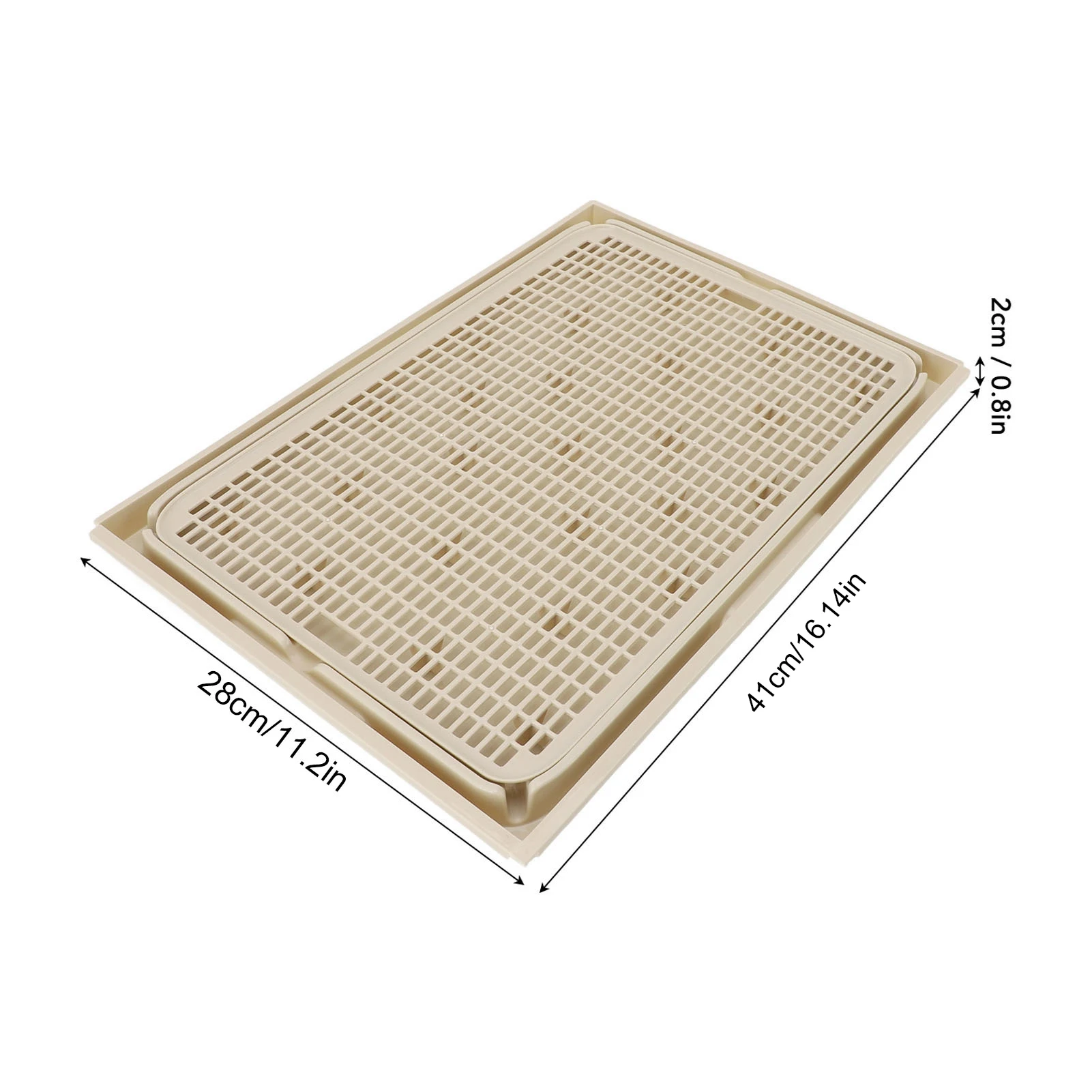 Kitty Litter Mat Cat Litter Mat Spacious Double Layer Washable Anti Slip Bottom Cat Litter Box Mat Cat Litter Catcher Mat Kitty Litter Mat Cat Litter Mat Spacious Double Layer Washable Anti Slip Bottom Cat Litter Box Mat Cat Litter Catcher Mat - Image 6
