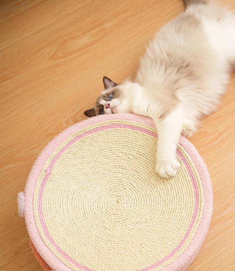 Cat Scratcher 2 In 1 Cat Anti Scratch Bed Cute Shape Cat Scratching Bed Round Cat Scratch Protection Paw Toy Gatos Accesorios Cat Scratcher 2 In 1 Cat Anti Scratch Bed Cute Shape Cat Scratching Bed Round Cat Scratch Protection Paw Toy Gatos Accesorios - Image 20