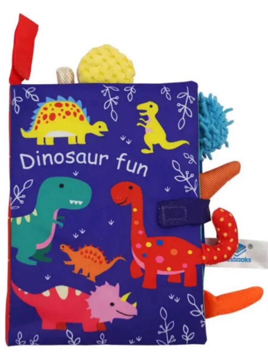 0-36M Baby Early Learning Toy Tail Cloth Book Parent-Child Interactive Sound Paper Puzzle Cloth Book Rattle 0-36M Baby Early Learning Toy Tail Cloth Book Parent-Child Interactive Sound Paper Puzzle Cloth Book Rattle - Image 4