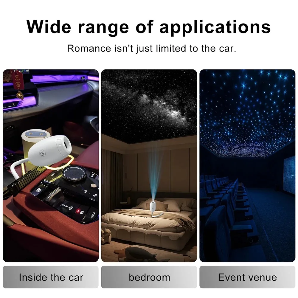 Galaxy Projektor Usb-Nachtlicht – Led-Sternenhimmel-Lampe Für Auto, Schlafzimmer, Gaming, Zimmer &Amp; Partys Galaxy Projektor Usb-Nachtlicht – Led-Sternenhimmel-Lampe Für Auto, Schlafzimmer, Gaming, Zimmer &Amp; Partys - Image 6