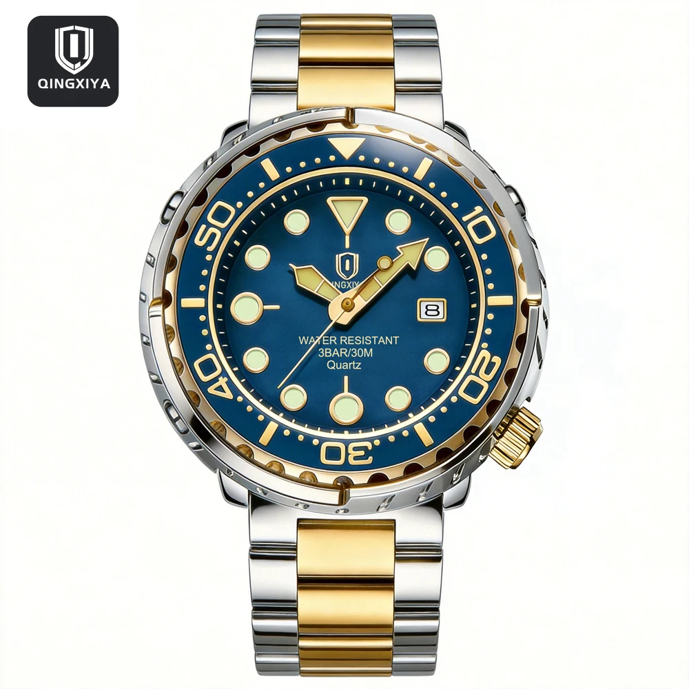 Neue Mode Uhr Männer Top Marke Luxus Wasserdichte Leucht Datum Uhr Sport Uhren Herren Quarz Armbanduhr Relogio Masculino Neue Mode Uhr Männer Top Marke Luxus Wasserdichte Leucht Datum Uhr Sport Uhren Herren Quarz Armbanduhr Relogio Masculino - Image 7