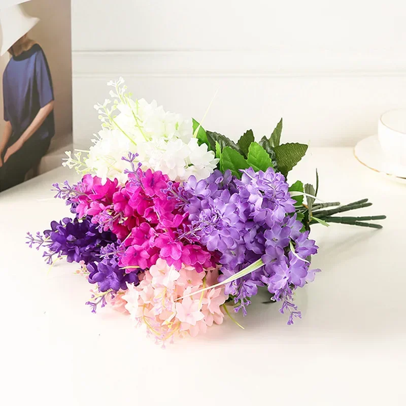 Outdoor Gefälschte Blumen Pflanzen Für Draußen Hängende Pflanzen Garten Veranda Fenster Box Home Hochzeit Dekor Künstliche Weiße Blumen Outdoor Gefälschte Blumen Pflanzen Für Draußen Hängende Pflanzen Garten Veranda Fenster Box Home Hochzeit Dekor Künstliche Weiße Blumen - Image 3
