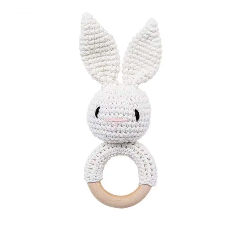 Baby Crochet Rattle Wooden Teether Toy Bpa Free Wood Rodent Rabbit Rattle Baby Mobile Play Gym Newborn Educational Music Toys Baby Crochet Rattle Wooden Teether Toy Bpa Free Wood Rodent Rabbit Rattle Baby Mobile Play Gym Newborn Educational Music Toys - Image 12