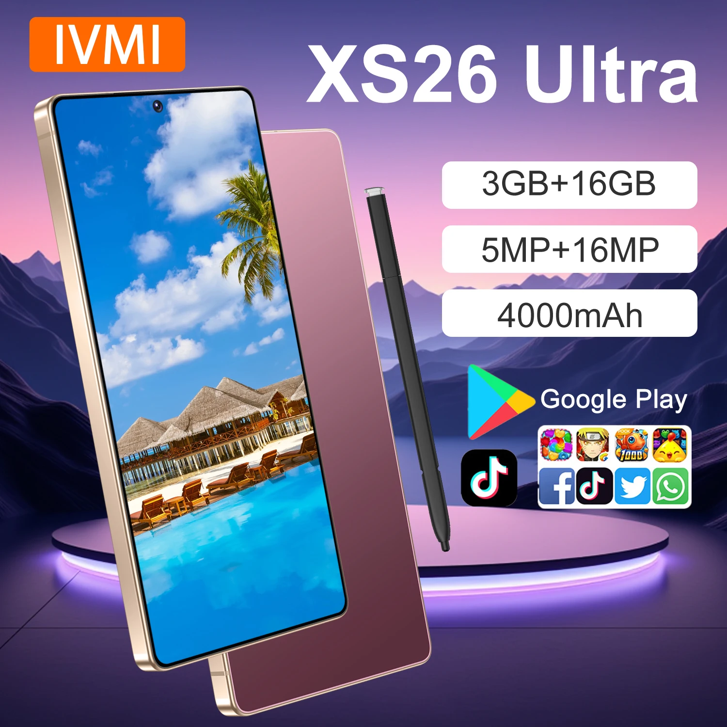 Ivmi Xs26 Ultra Smartphone 4G Mit Dual-Sim &Amp; Gps | Gbrilla Smartphone