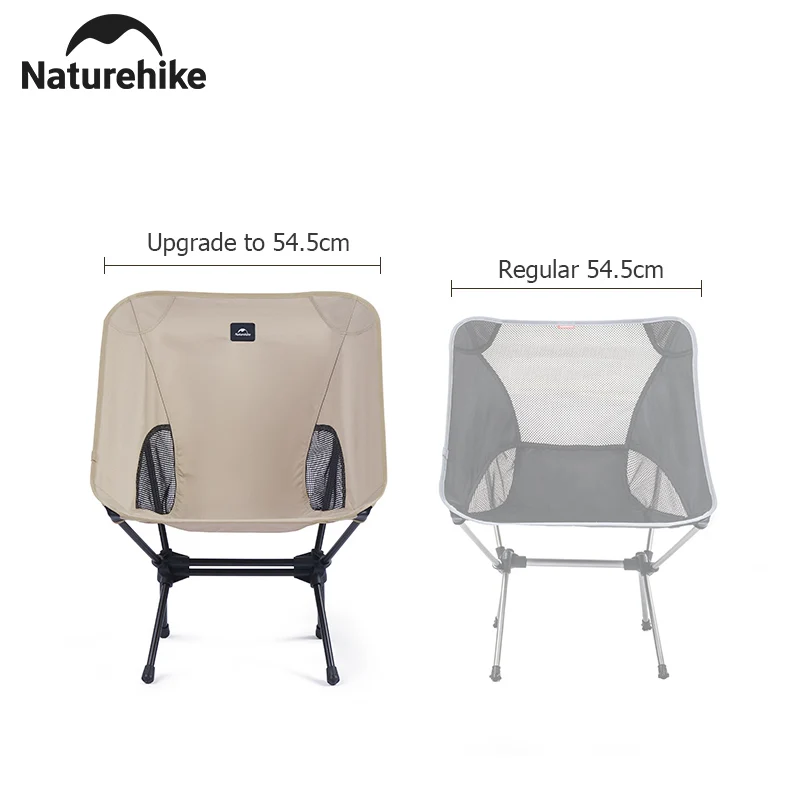 Naturehike Chair Foldable Chair Camping Lightweight Khaki Picnic Bbq Fishing Widen Chairs Outdoor Equipment Portable Naturehike Chair Foldable Chair Camping Lightweight Khaki Picnic Bbq Fishing Widen Chairs Outdoor Equipment Portable - Image 6
