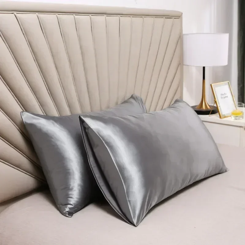 100% Natural Mulberry Silk Pillow Case Real Silk Protect Hair Skin Pillowcase Any Size Customized Bedding Pillow Cases Cover 100% Natural Mulberry Silk Pillow Case Real Silk Protect Hair Skin Pillowcase Any Size Customized Bedding Pillow Cases Cover - Image 2
