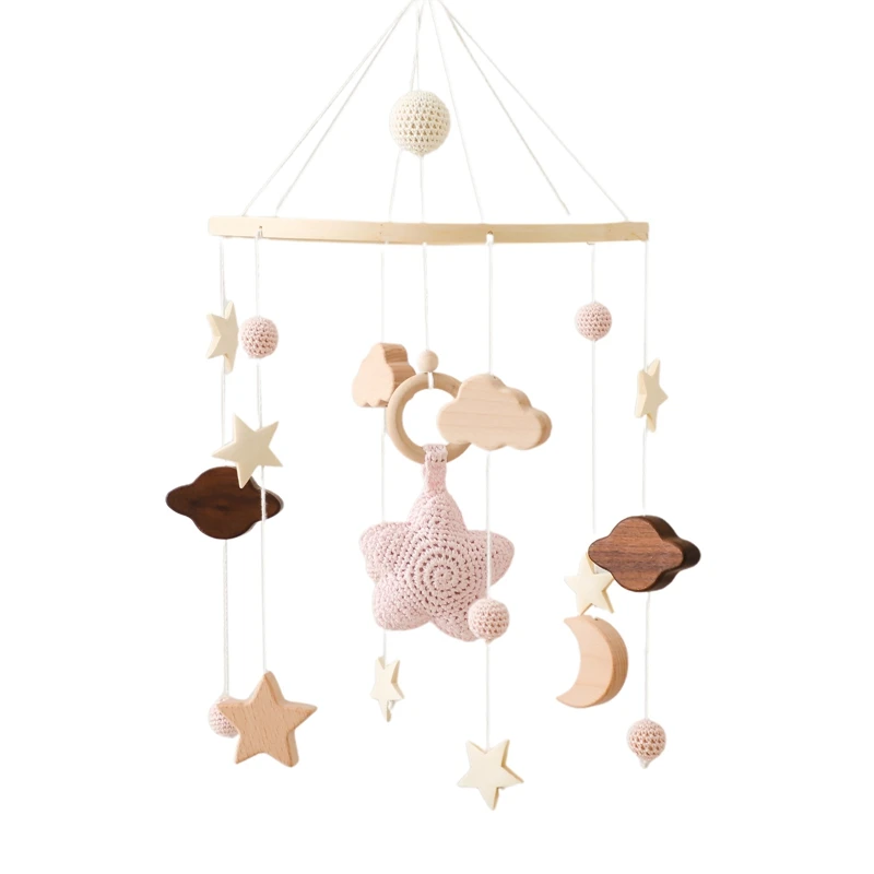 Babymobile Mit Holzrasseln, Weichen Filz-Tierfiguren, Musikbox Und Hängespielzeug Für Neugeborene – Babygeschenke Babymobile Mit Holzrasseln, Weichen Filz-Tierfiguren, Musikbox Und Hängespielzeug Für Neugeborene – Babygeschenke - Image 41