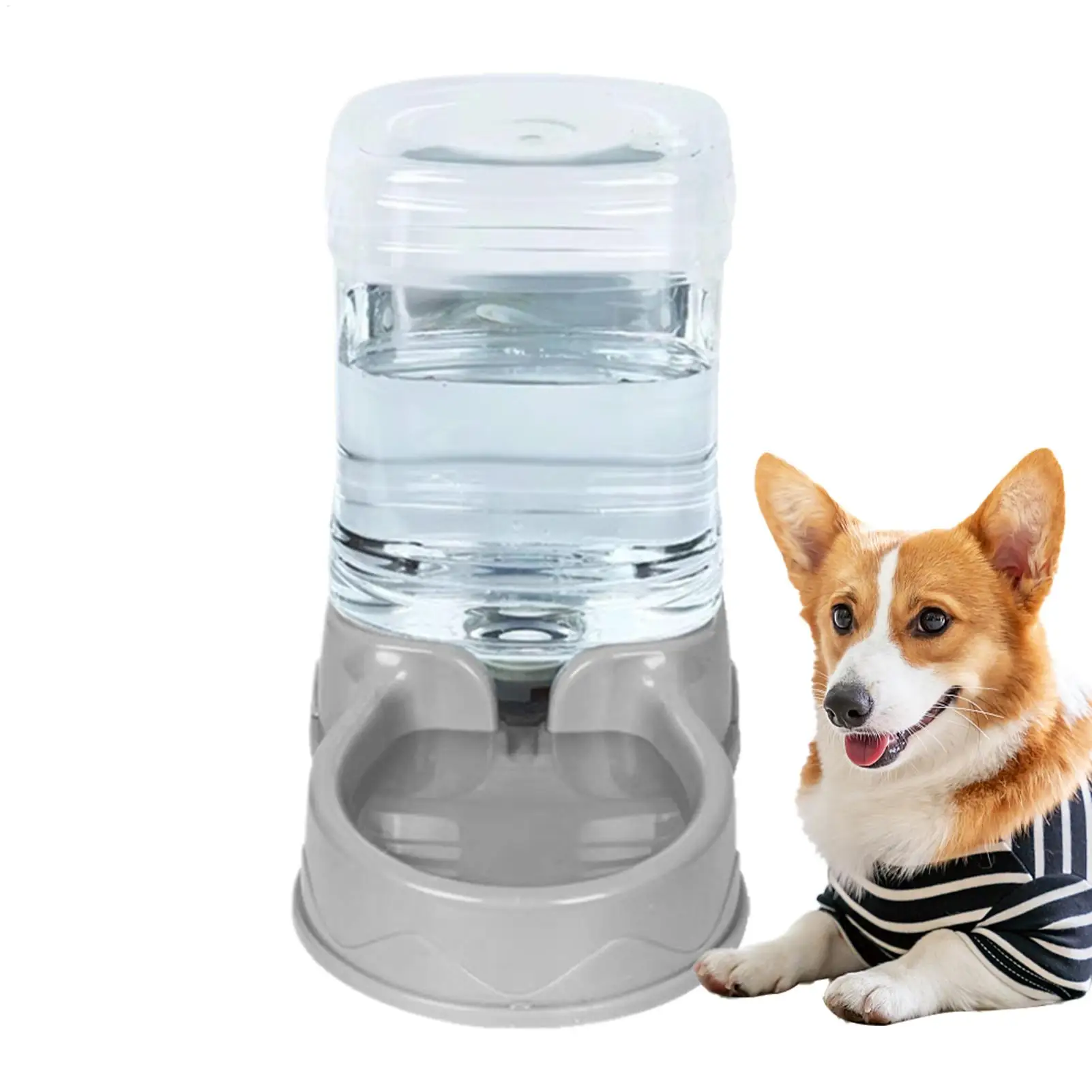 Cat Feeder For Dry Food Cat Waterer Food Feeder Large Capacity Automatic Dog And Cat Water Dispenser For Small To Medium Pets Cat Feeder For Dry Food Cat Waterer Food Feeder Large Capacity Automatic Dog And Cat Water Dispenser For Small To Medium Pets - Image 11